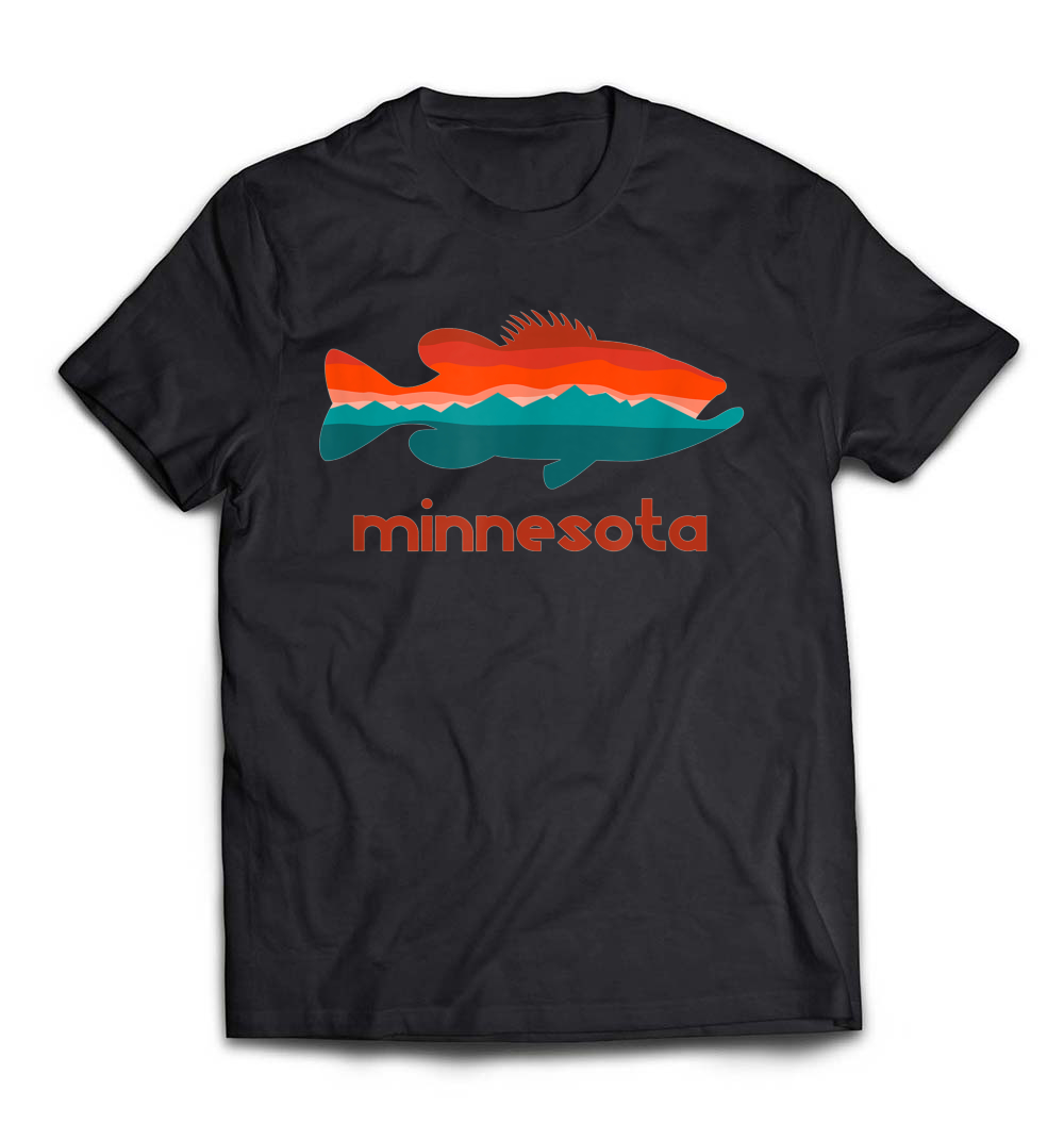 Minnesota Bass Fishing T-Shirt: A Must-Have for Anglers